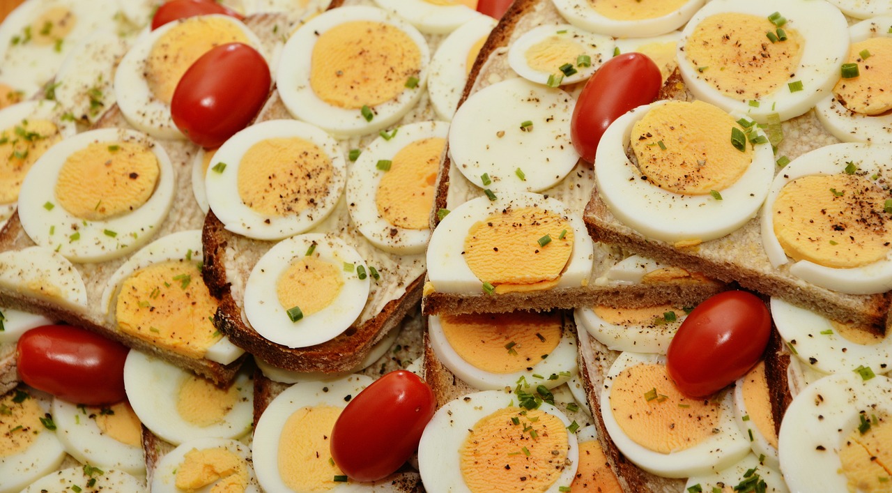 sandwich aux œufs