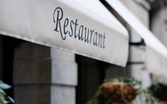 Entrée de restaurant