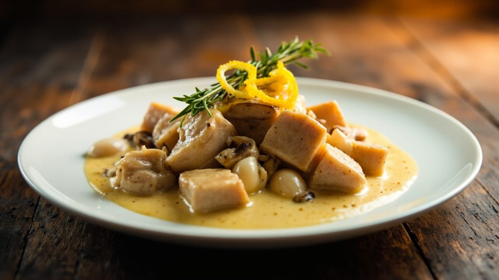 La blanquette de veau traditionnelle au vin blanc