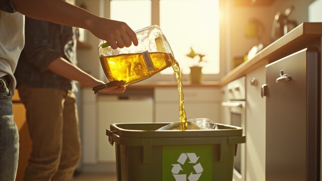 Le recyclage des huiles alimentaires: une solution écologique et économique