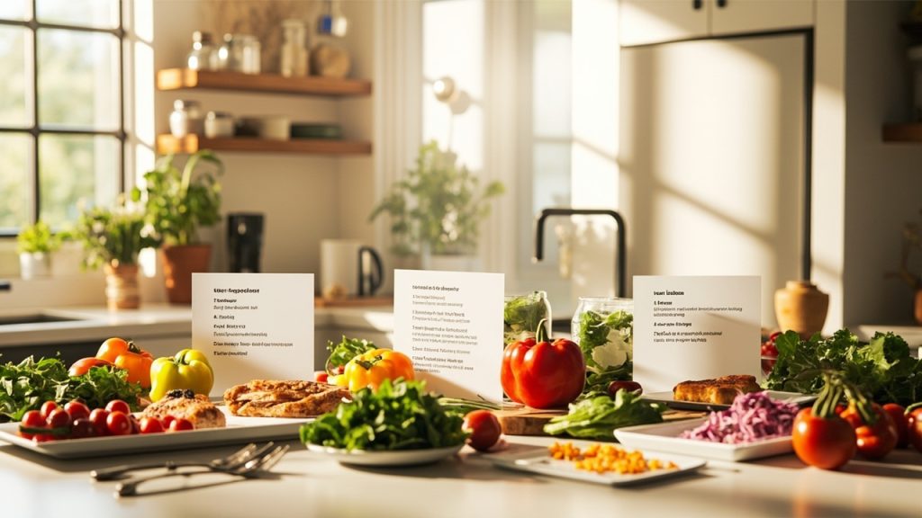 Recettes rapides pour repas équilibrés