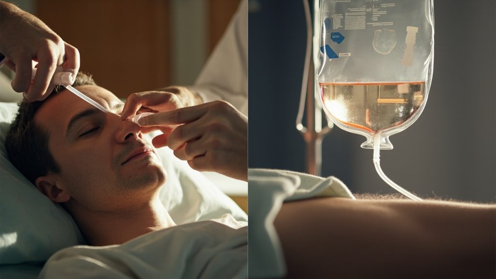 Se nourrir autrement que par la bouche : entérale ou parentérale
